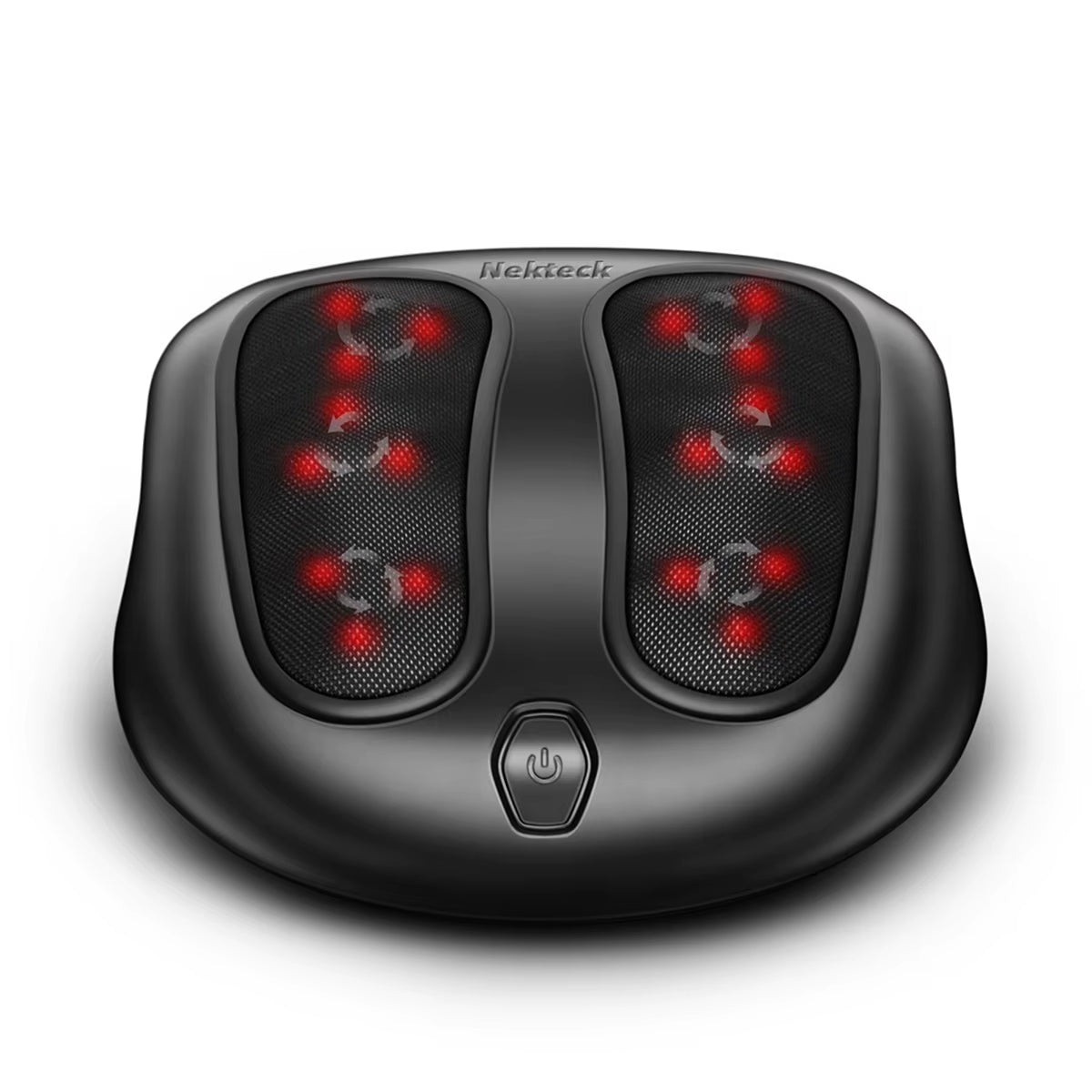 Foot Massager with Heat to Relieve Painful Sores, Shiatsu Heated Electric Kneading Foot Massager for Plantar Fasciitis,