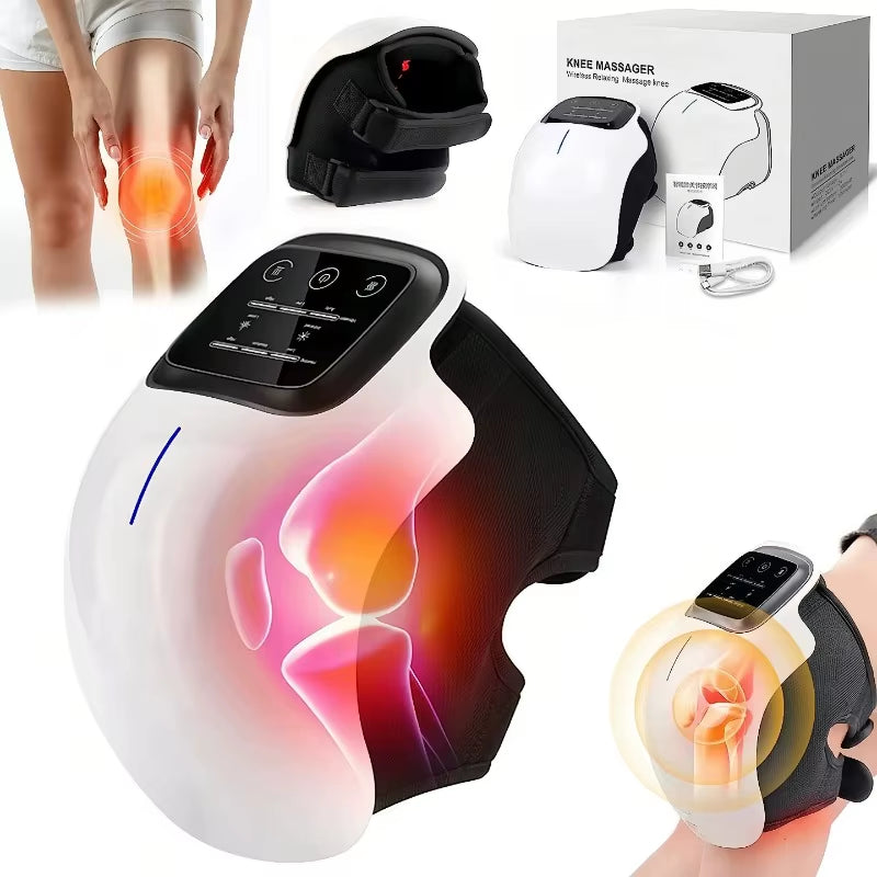 Portable Protable Knee Massager for Joint and Muscle Relaxation Elbow & Shoulder Massage Machine