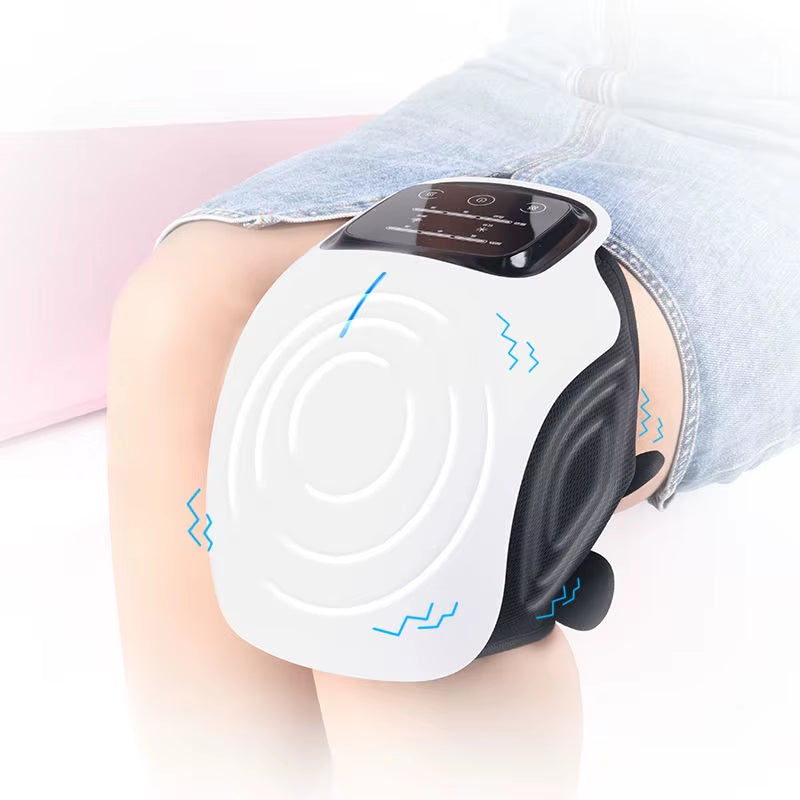 Portable knee and joint massager for elbow, shoulder, and knee comfort