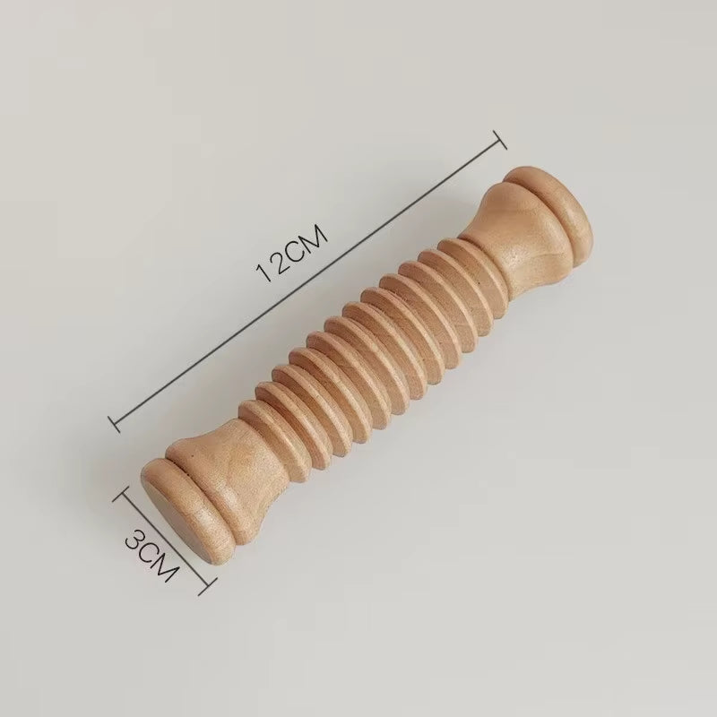 1Pc Wooden Foot Massager-Foot Massage Roller for Relaxing and Relieving Pressure.